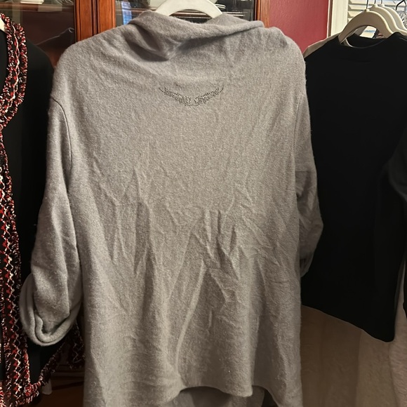 Zadig & Voltaire Cashmere Cardigan Shrug OS - Picture 6 of 9